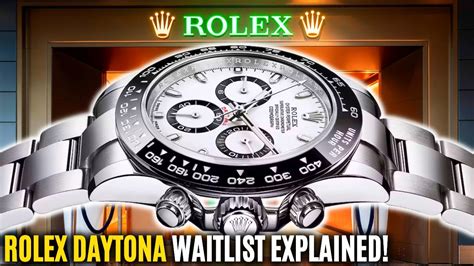 rolex daytona waitlist